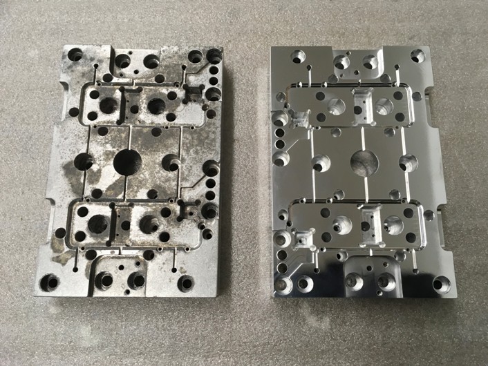 Machined Aluminum Cleaning