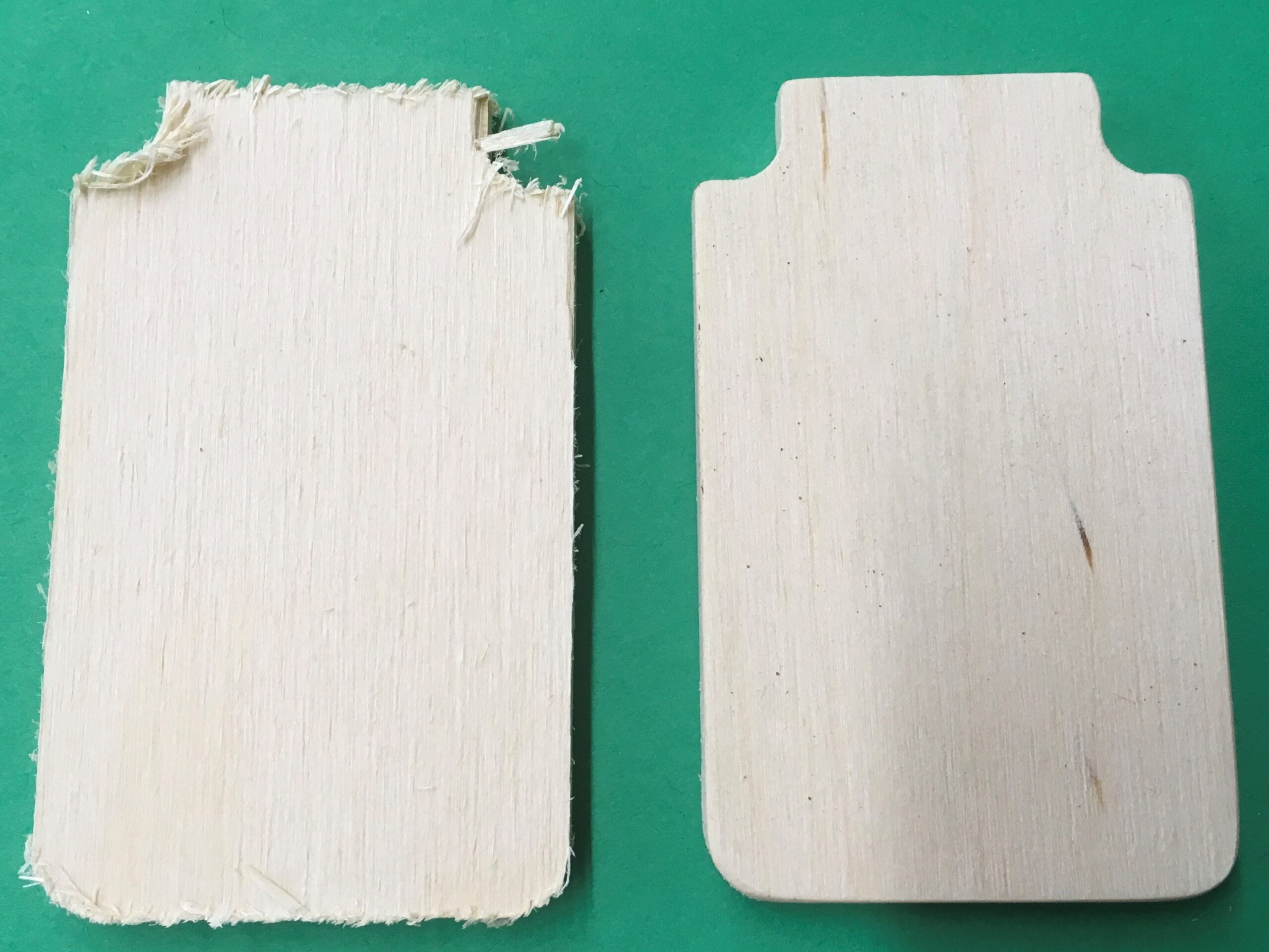 Cut-Out Wood Tumbling