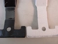 Tumble blasting paint hooks