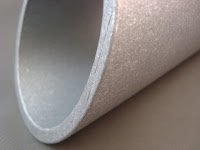 Tumbled aluminum tube